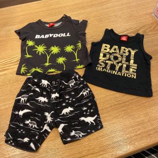 ベビードール(BABYDOLL)のBABYDOLL 男の子80㌢3着セット‼︎(Ｔシャツ)