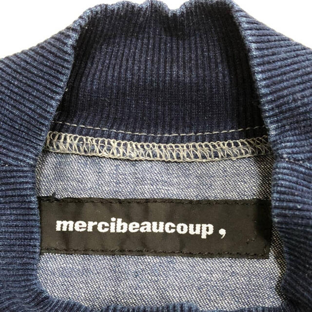 mercibeaucoup(メルシーボークー)のmercibeaucoup, デニムトレーナー メンズのトップス(スウェット)の商品写真