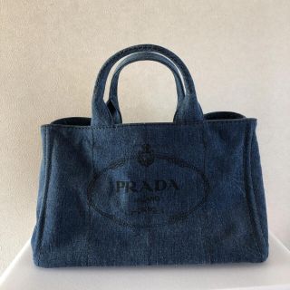 プラダ(PRADA)のPRADA プラダ カナパ デニムトートバッグ(トートバッグ)