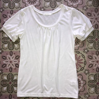 ベルメゾン(ベルメゾン)のパフスリーブTシャツ(Tシャツ(半袖/袖なし))
