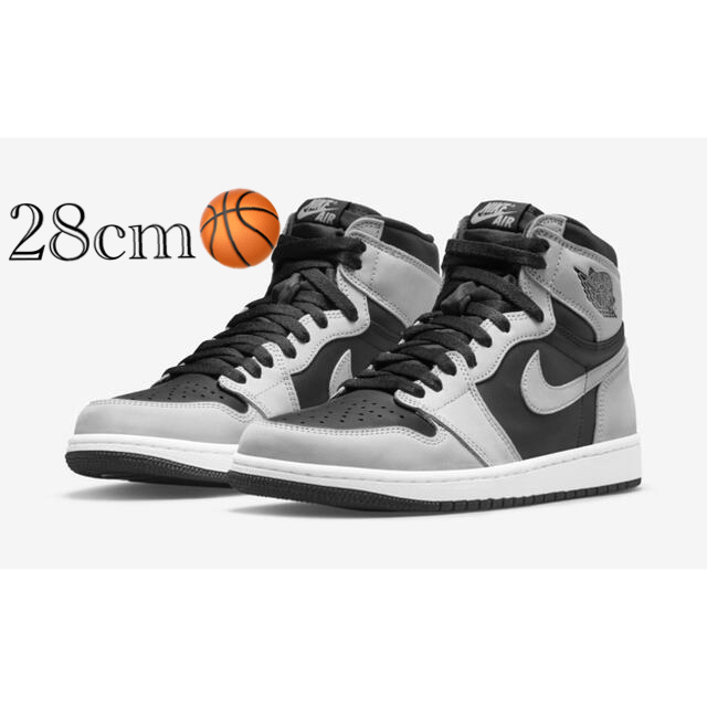 【最安値】NIKE AIR JORDAN 1 SHADOW 28cm