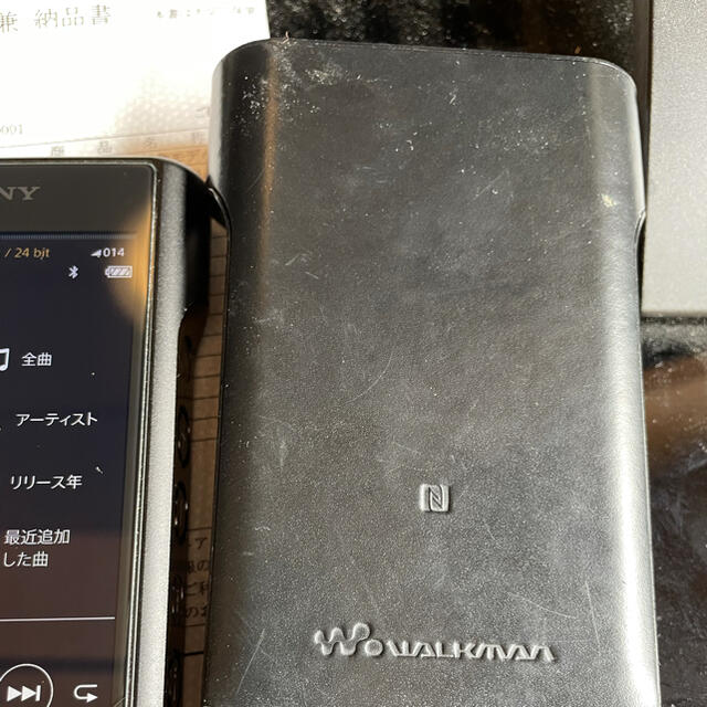 WALKMAN(ウォークマン)のSony ウォークマン NW-WM1A おまけ付き スマホ/家電/カメラのオーディオ機器(ポータブルプレーヤー)の商品写真