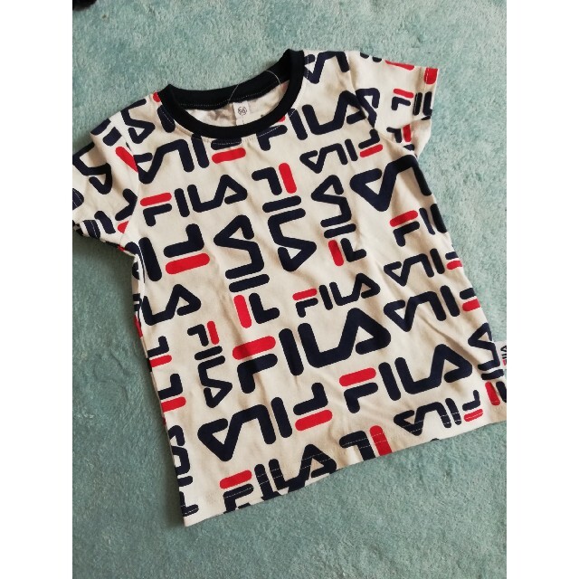 FILA(フィラ)のフィラ　キッズTシャツ　半袖 キッズ/ベビー/マタニティのキッズ服男の子用(90cm~)(Tシャツ/カットソー)の商品写真