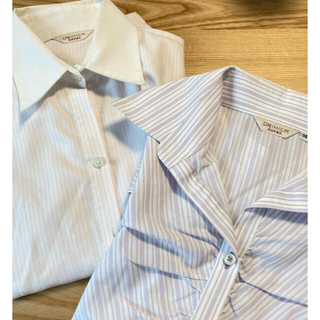 オリヒカ(ORIHICA)のオリヒカ　レディースシャツ　長袖2枚セット　Mサイズ(シャツ/ブラウス(長袖/七分))
