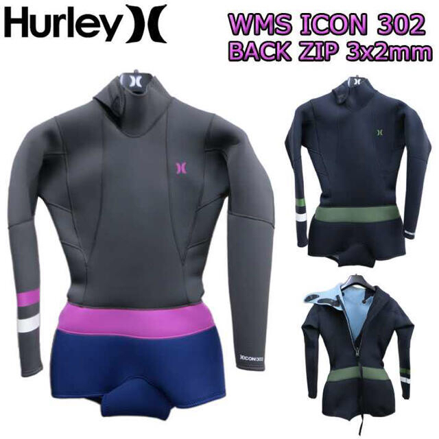 【美品】Hurleyロンスプ Msize