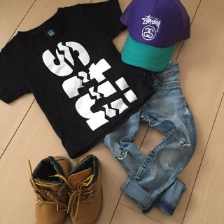 ステューシー(STUSSY)のstussy☆TシャツSサイズ90(Tシャツ/カットソー)