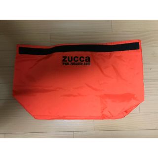 ズッカ(ZUCCa)のズッカ☆2wayトートバッグ☆オレンジｘ赤(トートバッグ)