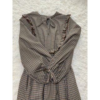 メリージェニー(merry jenny)のLEBECCA boutique オレグラッセとフリルリボンワンピース(ロングワンピース/マキシワンピース)