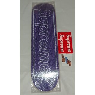 シュプリーム(Supreme)のKAWS Chalk Logo Skateboard Violet 新品(スケートボード)