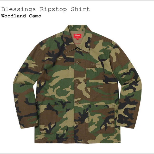 Supreme(シュプリーム)のSupreme Blessings Ripstop Shirt L 送料込  メンズのトップス(シャツ)の商品写真