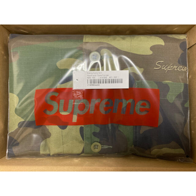 Supreme(シュプリーム)のSupreme Blessings Ripstop Shirt L 送料込  メンズのトップス(シャツ)の商品写真