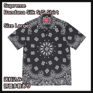 シュプリーム(Supreme)の【L】Supreme Bandana Silk S/S Shirt(シャツ)