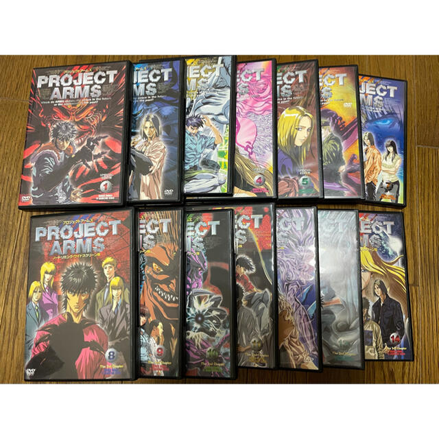 PROJECT　ARMS　DVD 全巻（1巻〜14巻）