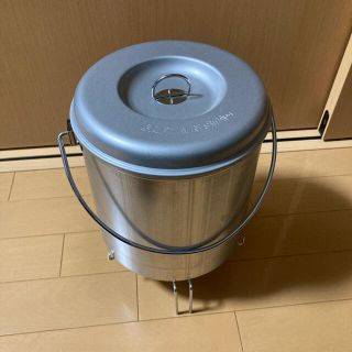 キャプテンスタッグ(CAPTAIN STAG)のキャプテンスタッグ 大型火消しつぼ 火起し器セット　おまけ付(その他)