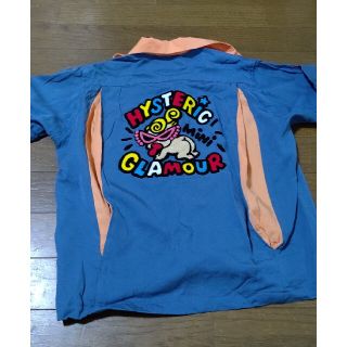 ヒステリックグラマー(HYSTERIC GLAMOUR)のヒステリックグラマー ミニ ボーリングシャツ１３０cm(ブラウス)