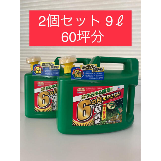 アースガーデン 除草剤 アースカマイラズ 草消滅 (4.5L×2個)  60坪分