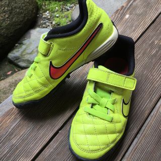 ナイキ(NIKE)のナイキ TIEMPO サッカー ジュニアスパイク  19㎝(シューズ)