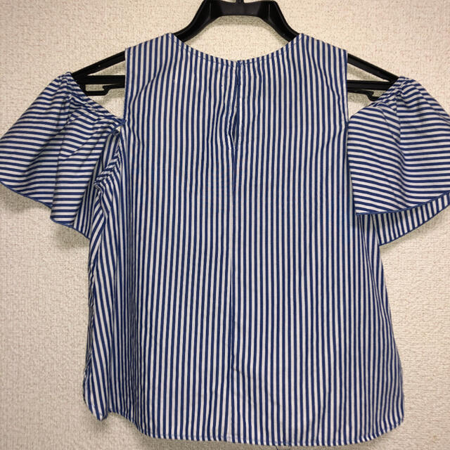 ZARA KIDS(ザラキッズ)の♡ZARA kids カットソー　フリルブラウス　140cm キッズ/ベビー/マタニティのキッズ服女の子用(90cm~)(Tシャツ/カットソー)の商品写真