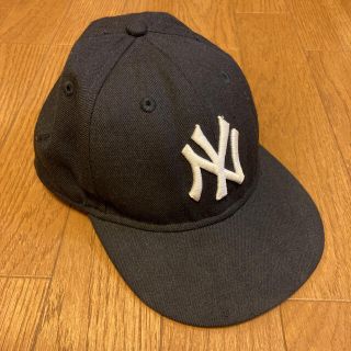 ニューエラー(NEW ERA)のニューエラ　キャップ　ヤンキース　黒　52  ブラック(帽子)