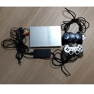 プレイステーション2(PlayStation2)のプレイステーション2 &桃鉄15セット　中古品(家庭用ゲーム機本体)