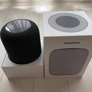 Apple - 週末限定値下げ【美品】HomePod スペースグレイの通販 by K's