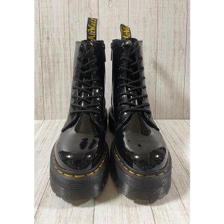 ドクターマーチン(Dr.Martens)のレアモデルＪＡＤＯＮ超厚底ダブルソール　サイドジップ　パテント(ブーツ)