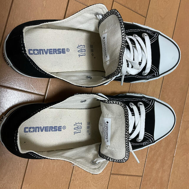 CONVERSE(コンバース)のコンバース キャンバス　オールスター　黒　27cm converse メンズの靴/シューズ(スニーカー)の商品写真