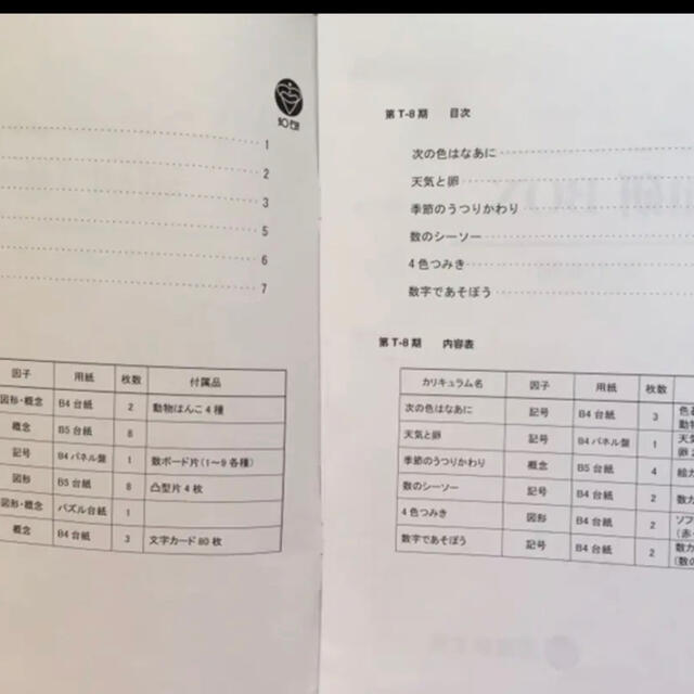 知研BOX T-7.8期 年少 教材 | フリマアプリ ラクマ