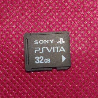 プレイステーションヴィータ(PlayStation Vita)のPS Vita 純正メモリーカード32GB SONY(その他)