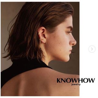 ドゥロワー(Drawer)の【FEMMUEポーチ付】knowhowjewelryノウハウ イヤーカフピアス(イヤーカフ)