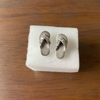 シルバー925のサンダルピアス(ピアス)