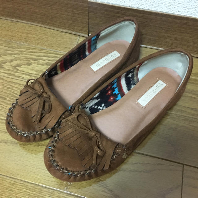 楽チン✴︎モカシンシューズ レディースの靴/シューズ(スリッポン/モカシン)の商品写真