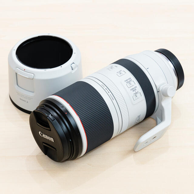 Canon(キヤノン)の5/19中まで値下げ　rf100-500mm f4.5-7.1 l is usm スマホ/家電/カメラのカメラ(レンズ(ズーム))の商品写真