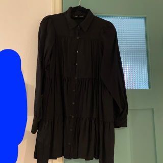 ザラ(ZARA)のZARA 大人気　ティアードワンピース　(ひざ丈ワンピース)