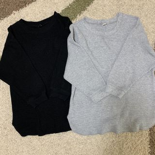 ユニクロ(UNIQLO)のユニクロ　ワッフルT(Tシャツ(長袖/七分))