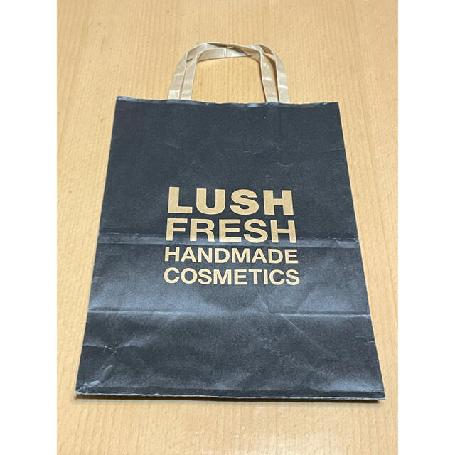 LUSH(ラッシュ)のLUSH ショップ袋 角ギスあり レディースのバッグ(ショップ袋)の商品写真