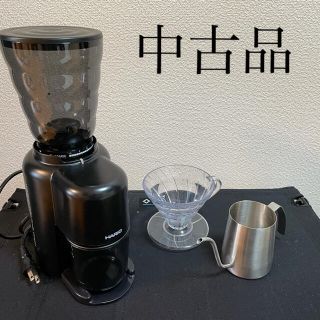 ハリオ(HARIO)の【中古品】HARIO V60 電動ミル（細口ポット&コーヒードリッパー付）(コーヒーメーカー)