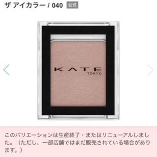 ケイト(KATE)のケイト アイシャドウ　040(アイシャドウ)