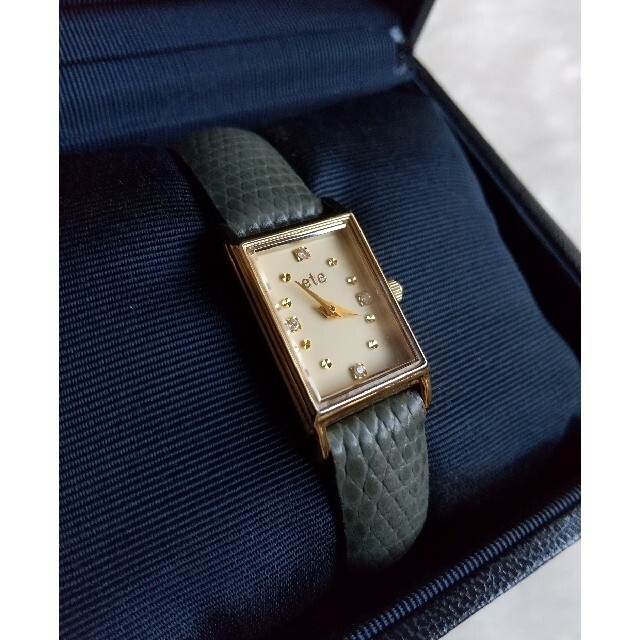 ete(エテ)のエテ腕時計 ete 4Pダイヤ レディースクォーツ レディースのファッション小物(腕時計)の商品写真