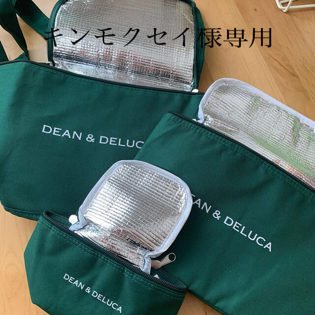 DEAN & DELUCA(ディーンアンドデルーカ)のDEAN & DELUCA 保冷バッグ　3点セット レディースのバッグ(エコバッグ)の商品写真