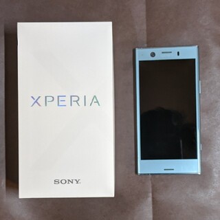 エクスペリア(Xperia)の【中古】Xperia XZ1 Compact 32GB SIMフリー グリーン(スマートフォン本体)