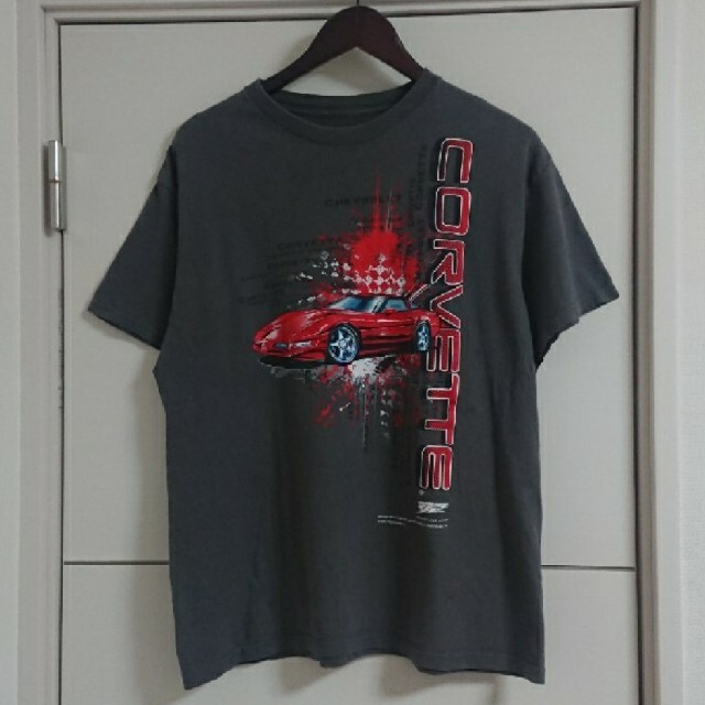 Chevrolet(シボレー)のシボレーコルベット Tシャツ 古着 アメ車 メンズのトップス(Tシャツ/カットソー(半袖/袖なし))の商品写真