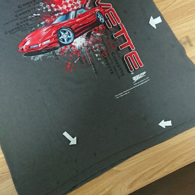 Chevrolet(シボレー)のシボレーコルベット Tシャツ 古着 アメ車 メンズのトップス(Tシャツ/カットソー(半袖/袖なし))の商品写真