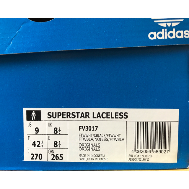 adidas(アディダス)の(U)SUPERSTAR LACELESS メンズの靴/シューズ(スニーカー)の商品写真