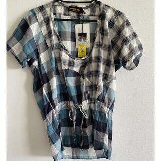 DIESEL ディーゼル 半袖ネルシャツ  XSサイズ Mサイズくらい 新品(Tシャツ(半袖/袖なし))