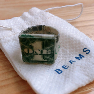 ビームス(BEAMS)のBEAMS 1ドル紙幣リング(リング(指輪))