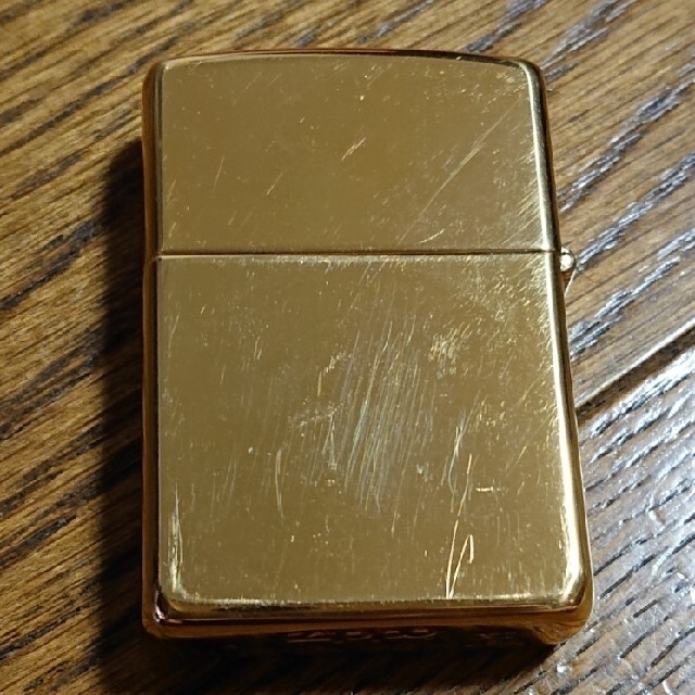 ZIPPO(ジッポー)のおかか様専用  ZIPPO ソリッドブラス メンズのファッション小物(タバコグッズ)の商品写真