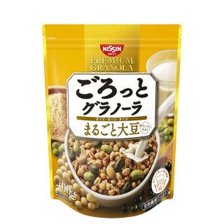 ニッシンショクヒン(日清食品)のごろっとグラノーラ 3種のまるごと大豆 ×5袋(その他)