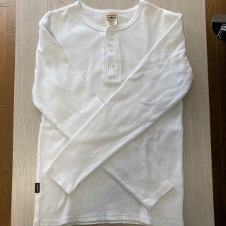 アヴィレックス(AVIREX)のAVIREX 長袖 Tシャツ ヘンリーネック（ミディアム）(Tシャツ/カットソー(七分/長袖))