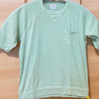 コーエン(coen)のcoen エメラルドグリーン　Tシャツ　Lサイズ　メンズ　汚れなし　ほぼ未使用(Tシャツ/カットソー(半袖/袖なし))